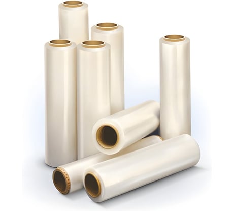 Стрейч-пленка ОФИСМАГ для ручной упаковки 50смх166м, 17мкм, 1,3кг-нетто, первичное сырье, растяжение 300проц 600044