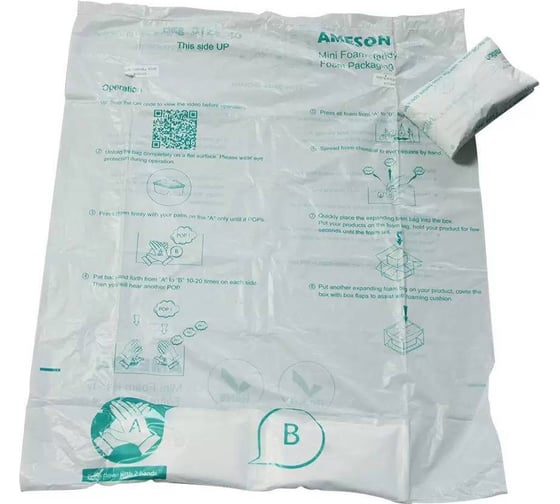 Пенопакет ручной ООО ИВАДЖО модель 80, (40 шт в коробке) размер: 530 * 620 мм, 235 гр. 000229