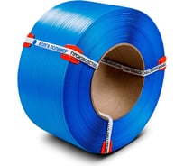 Полипропиленовая лента ВОЛГА ПОЛИМЕР 12x05, синяя, 3000 м 12-05-3000-103-08