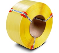 Полипропиленовая лента ВОЛГА ПОЛИМЕР 15x0,8 желтая, 1800 м 15-08-1800-103-05