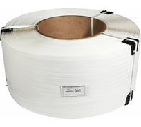 Лента Кордленд полипропиленовая, 12х0,5 мм х 3,5 км, 120 кгс, белый, М/ПА PP-00666