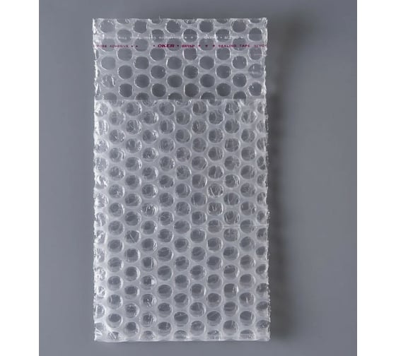 Воздушно-пузырчатый пакет PACK INNOVATION 10x15+5 см КК, трехслойный, 25 шт. IPVPPKK10155-25 1