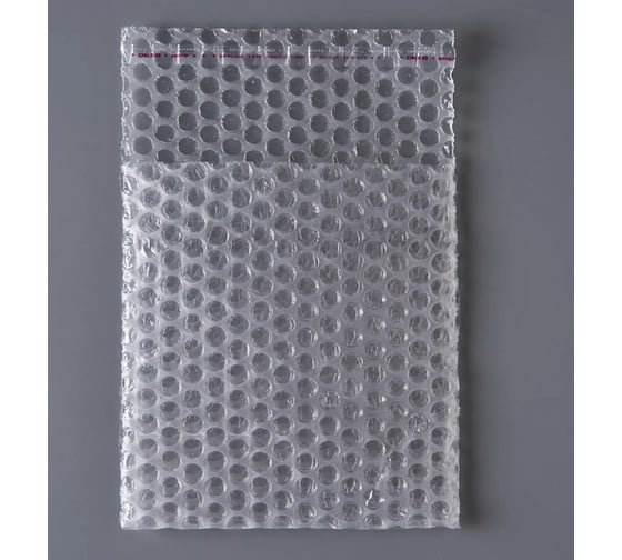 Воздушно-пузырчатый пакет PACK INNOVATION 15x17+6 см КК, трехслойный, 25 шт. IPVPPKK15176-25 1