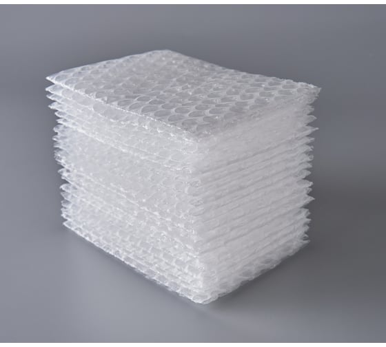 Воздушно-пузырчатый пакет PACK INNOVATION 10x15 см, трехслойный, 75 гр.м, 50 шт. IPVPP101575-50