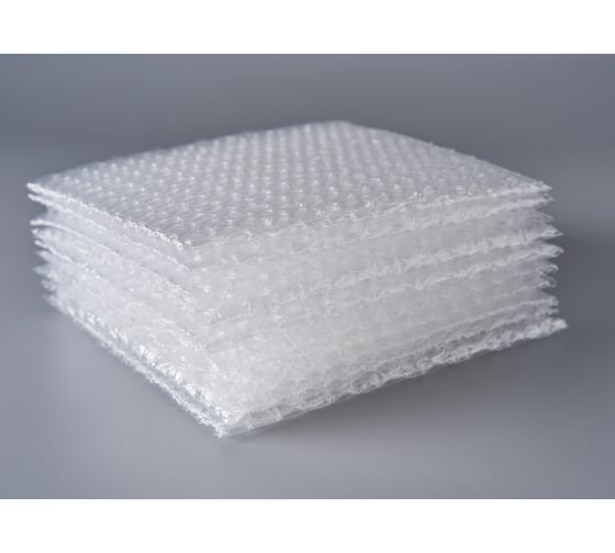 Воздушно-пузырчатый пакет PACK INNOVATION 15x15 см, трехслойный, 60 гр.м, 500 шт. IPVPP151575-500