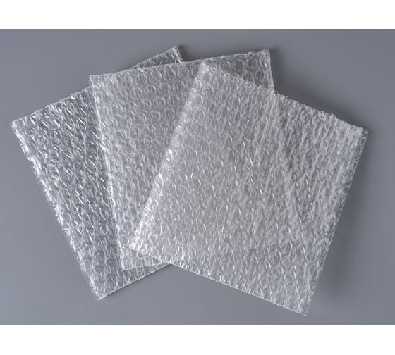 Воздушно-пузырчатый пакет PACK INNOVATION 15x15 см, трехслойный, 60 гр.м, 500 шт. IPVPP151575-500