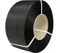 Полипропиленовая лента Парников 15х0,8 мм, 2000 м, черная 4603302916855