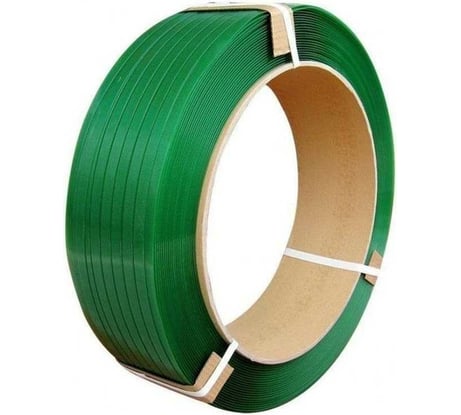 Упаковочная ПЭТ лента FLAGMAN TOOLS 12x0,6 мм, 2500 м, зеленая РМ00200003