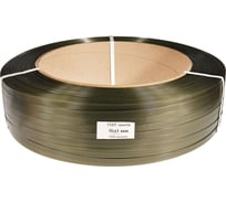 Лента ПЭТ КОРДЛЕНД 16x1 мм, 1,1 км, 550 кгс, зеленый М PET-00094