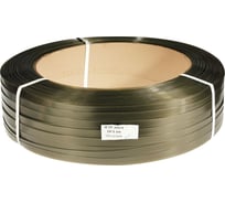 Лента ПЭТ КОРДЛЕНД 19x1 мм, 0,9 км, 720 кгс, зеленый М PET-00095