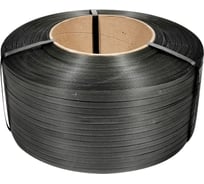 Лента ПП Кордленд 15x1х1,2км (240кгс) черный, М/ПА PP-00706
