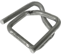 Стальная пряжка КОРДЛЕНД 13x26x3,0 для ПП/ПЭТ ленты 12 мм, 1000 шт. PR-13 KREP-00113