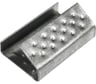 Оцинкованная скрепа КОРДЛЕНД 15x27x0,5 для ПП ленты 15 мм, 1000 шт. PP-16zn KREP-00173