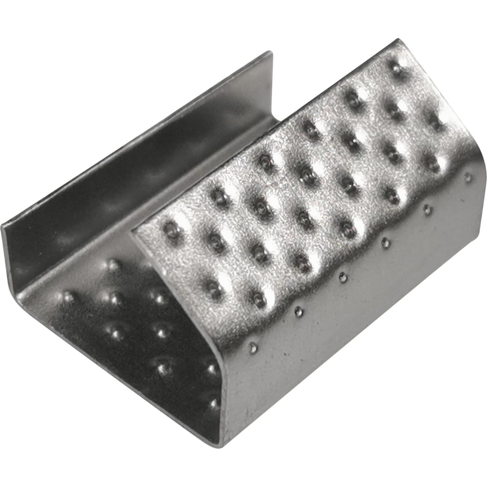 Стальная скрепа КОРДЛЕНД 19x27x0,5 для ПП ленты 19 мм, 1000 шт. PP-19 ...