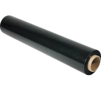 Стрейч-пленка КОРДЛЕНД первичная, 500 мм, 20 мкм, 1 кг нетто, черный, Р STR-00457