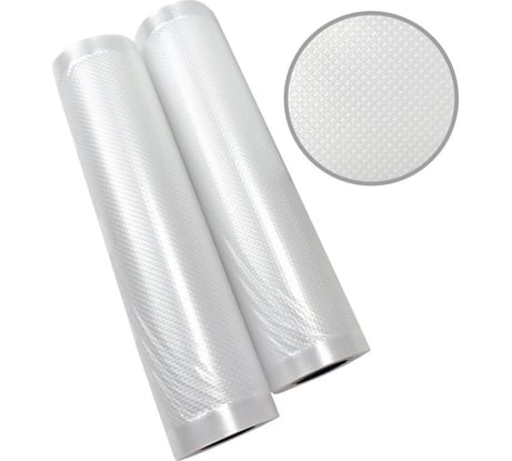 Пленка в ролах к вакууматорам HOME KIT 0.28x3 м, 2 шт. VR0283