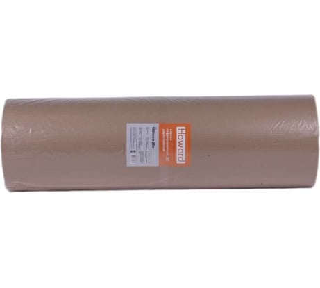 Укрывной картон HOWARD ДС2 двухслойный, 1050мм х 25м ЦБ-00003446