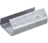Скрепа Комус pp-zn-12 пп, 12 мм, 1000 шт. в упаковке, цинк звп 1678518
