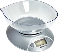 Настольные электронные весы Аксинья КС-6519 серебристый, 5 кг Р1-00010215