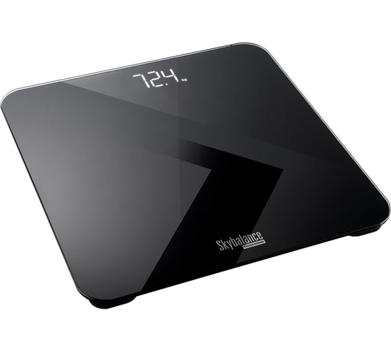 Напольные весы Redond Skybalance черный с рисунком RS-745S