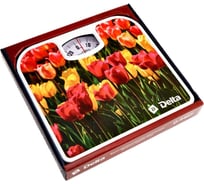 Напольные весы DELTA D-9407 Тюльпаны, 130 кг 0R-00006710