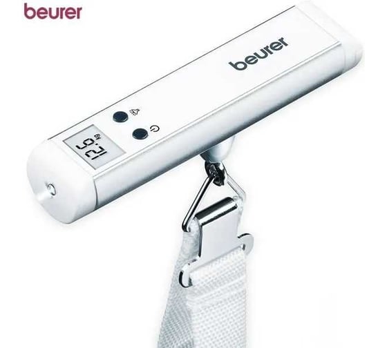 Багажные электронные весы Beurer LS10 максимальный вес 50 кг, белый 1057405