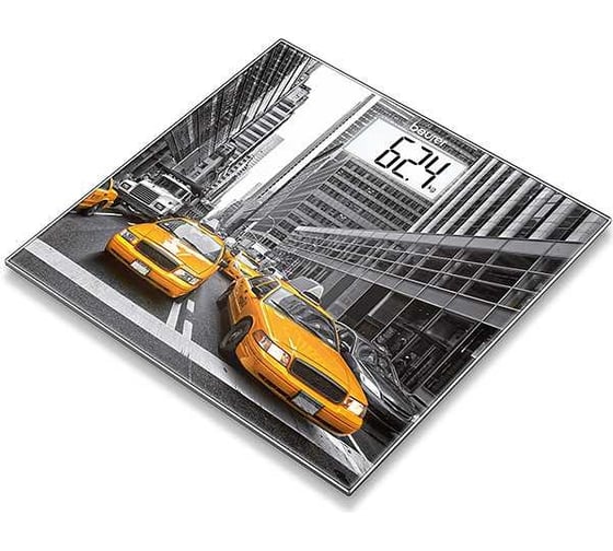 Электронные напольные весы BEURER GS203 New York максимально 150 кг, рисунок 1057337 1