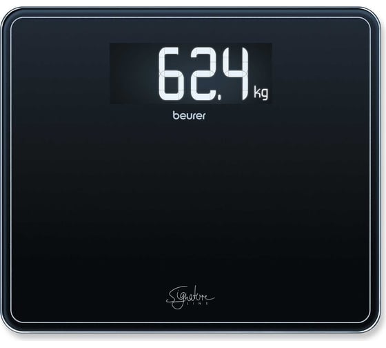 Электронные напольные весы BEURER GS410 Signature Line максимально 200 кг, черный 1185327
