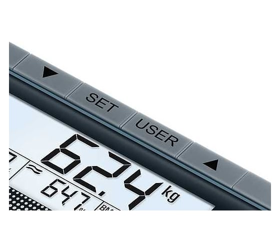 Электронные напольные весы BEURER BG21 максимально 180 кг, черный 1057328