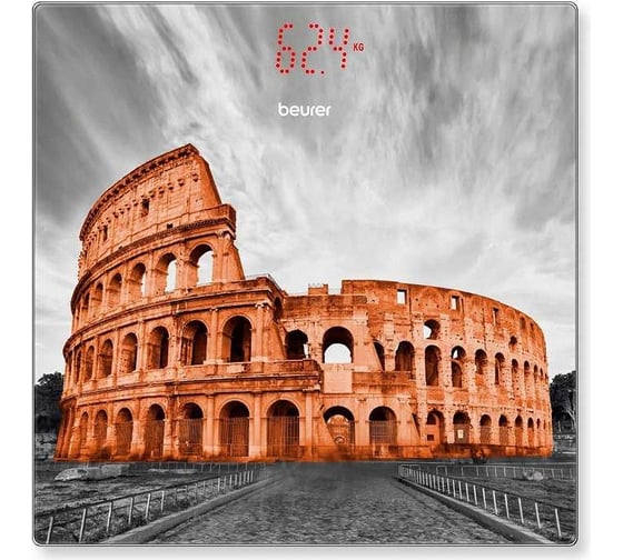 Электронные напольные весы BEURER GS215 Rome максимально 180 кг, рисунок 1652336
