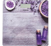 Напольные электронные весы STARWIND SSP6031 максимум 180 кг, рисунок фиолетовый 1111800