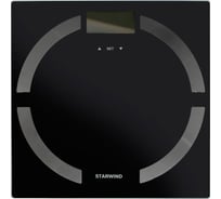 Напольные электронные весы STARWIND SSP6051 максимум 180 кг, черный 1111804