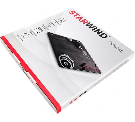 Напольные электронные весы STARWIND SSP6040 максимум 180 кг, рисунок 1111801