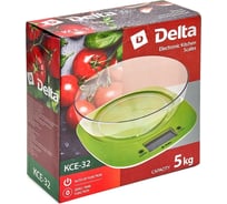 Настольные электронные весы DELTA KCE-32 зеленый, 5 кг 0R-00001838
