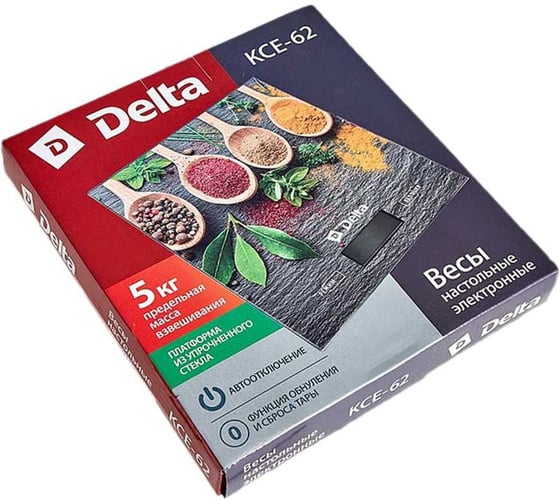 Настольные электронные весы DELTA KCE-62 Специи, 5 кг Р1-00009093 1