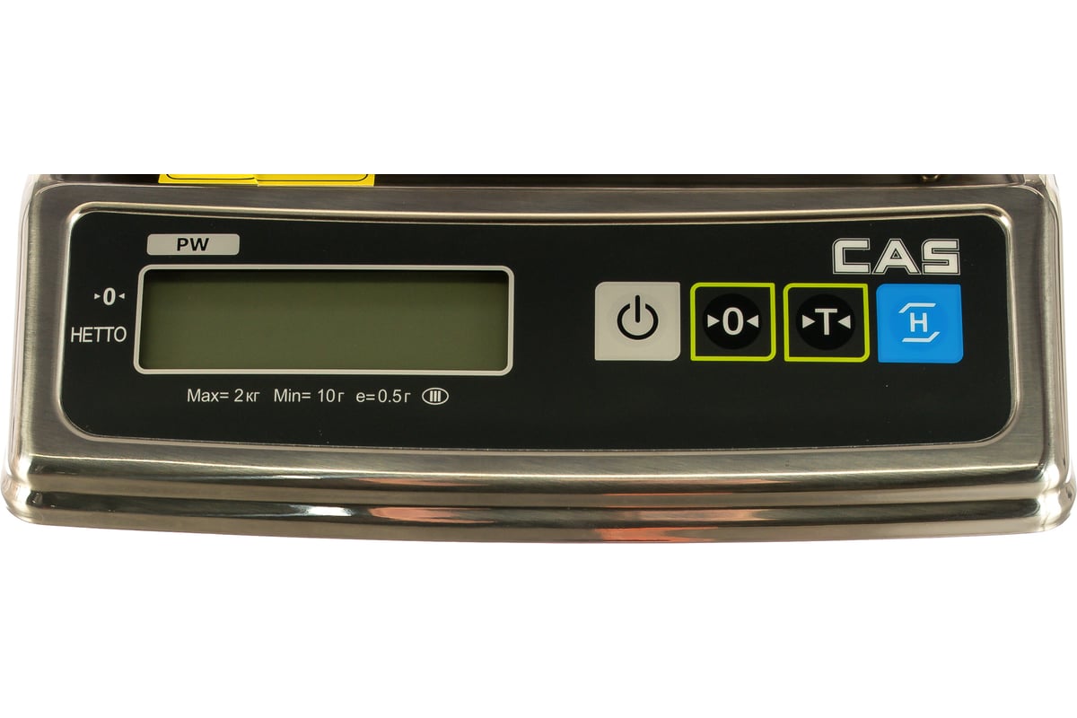 Настольные весы CAS PW-2H 2A0PW1202GCI0501 - выгодная цена, отзывы ...