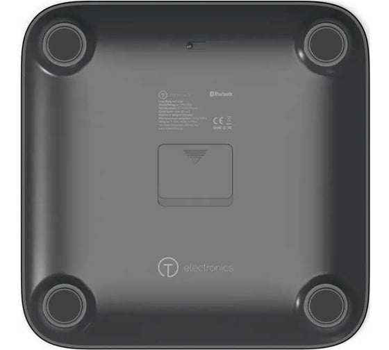 Напольные весы Titan Electronics смарт 04/черные EKTIE004BLACK