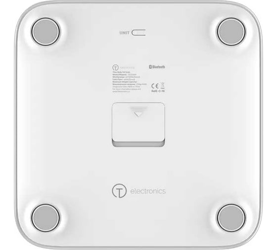 Напольные весы Titan Electronics смарт весы 04/белые EKTIE004WHITE