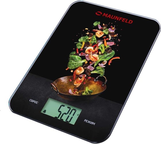 Кухонные весы MAUNFELD MKS-123G02 1