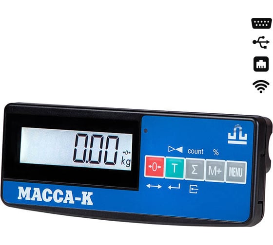 Промышленные, платформенные весы МАССА-К 4D-PМ-12/12-2000-A RUEW 10402