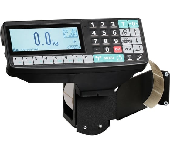 Низкопрофильные весы с печатью этикеток МАССА-К 4D-LA-4-1000-RP 10685