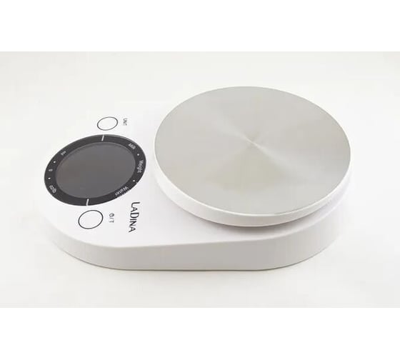 Электронные кухонные весы с подсветкой Ladina 5кг 111000-3