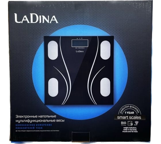 Умные электронные весы Ladina 180кг 111000-6
