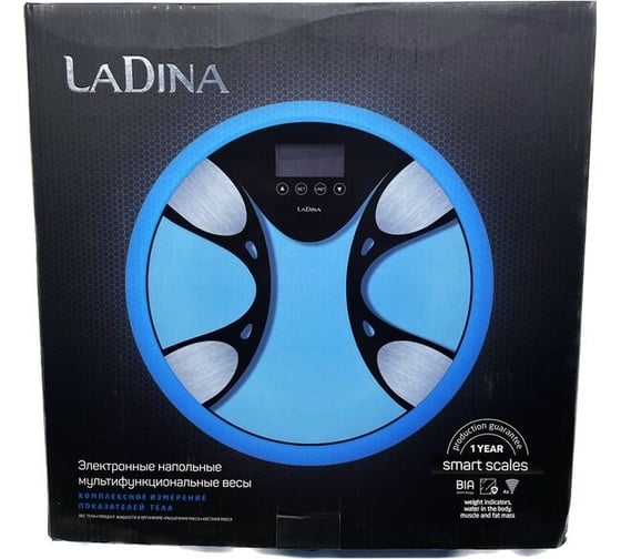 Электронные мультифункциональные напольные весы Ladina 111000-7