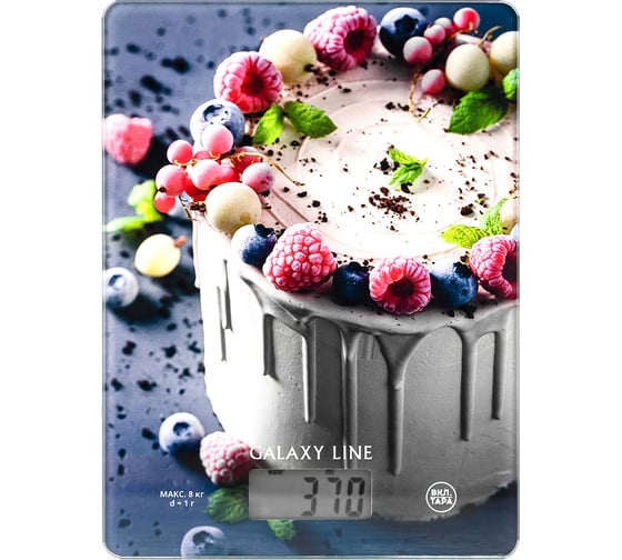 Электронные кухонные весы Galaxy Line GL2820 элемент питания типа CR2032 в комплекте 7021128200 1