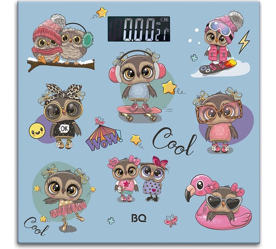 Кухонные весы BQ BS1017 совы 86191885