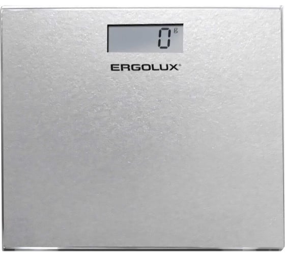 Напольные весы ERGOLUX ELX-SB02-C03 серые металлик до 180 кг 13607