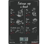 Кухонные весы Scarlett SC-KS57P94