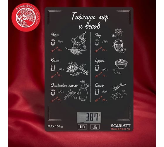 Кухонные весы Scarlett SC-KS57P94