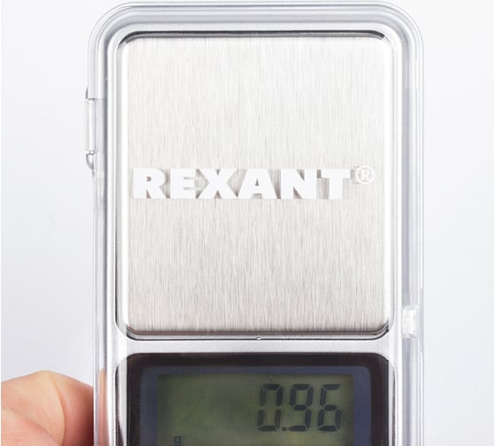 Карманные электронные весы REXANT от 0,01 до 200 граммов 72-1001
